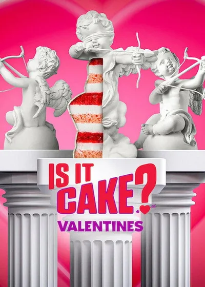 Is It Cake? Valentines poster