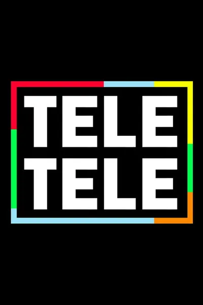 Tele tele poster