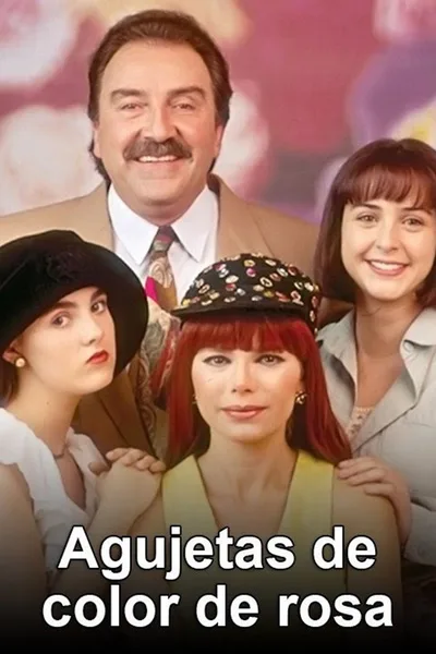 Agujetas de color de rosa poster