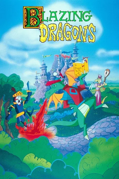 Blazing Dragons poster