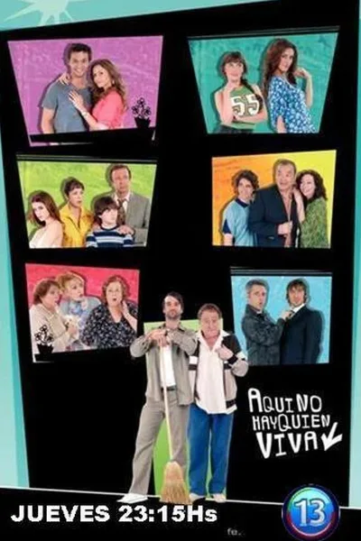 Aquí no hay quien viva poster