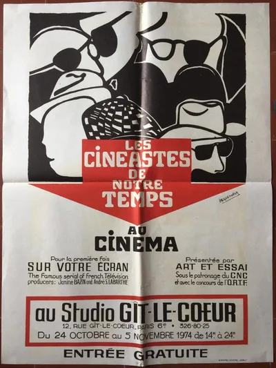 Cinéastes de notre temps poster