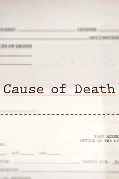 Cause of Death poster