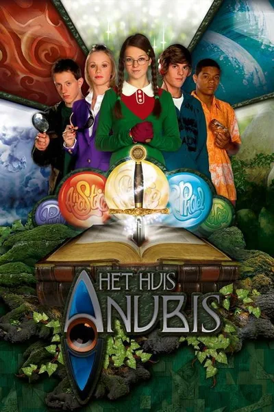 Het huis Anubis en de vijf van het magische zwaard poster