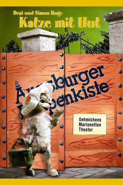 Katze mit Hut poster