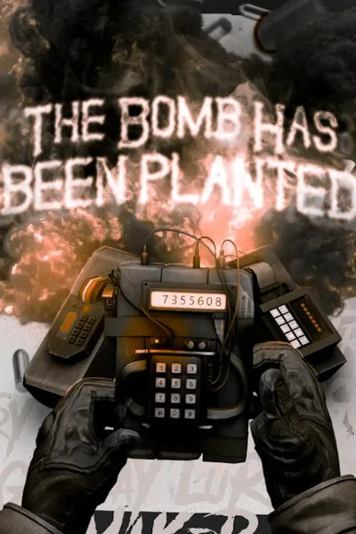 The bomb has been planted poster