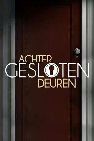 Achter gesloten deuren poster