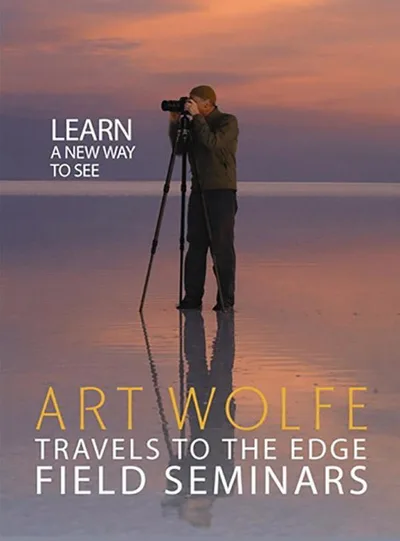 Travels to the edge with Art Wolfe poster