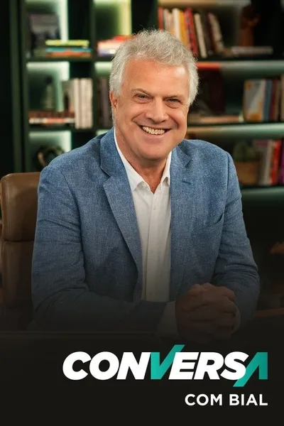 Conversa com Bial poster