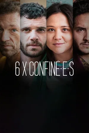 6 X Confiné.e.s poster
