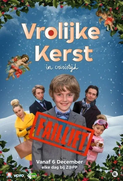 Vrolijke Kerst poster