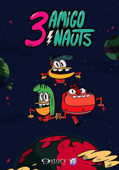 3 Amigonauts poster