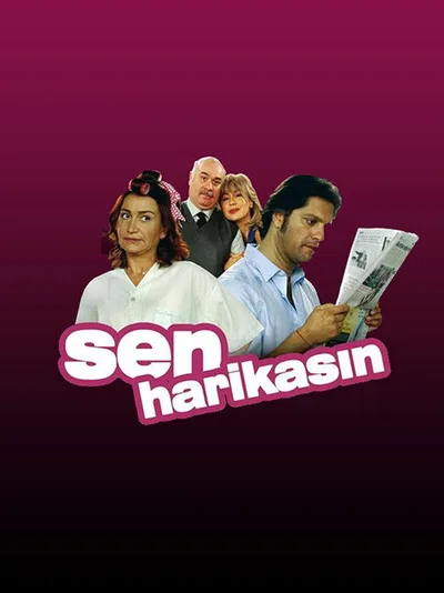 Sen Harikasin poster