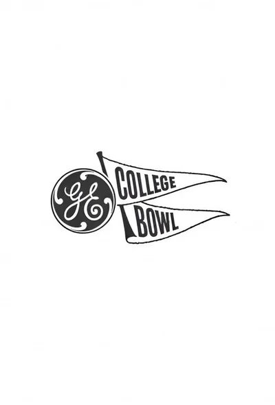 The General Electric College Bowl poster