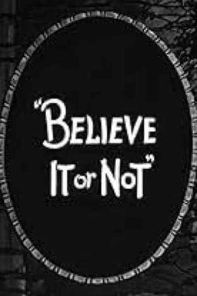 Believe It or Not poster