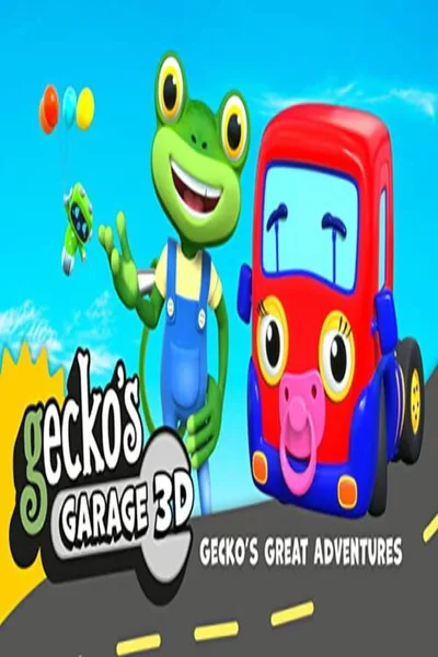 Gecko's Garage - 3D poster