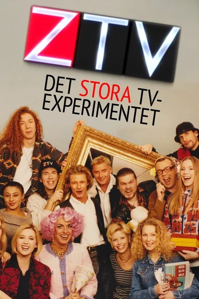 ZTV - Det stora tv-experimentet poster