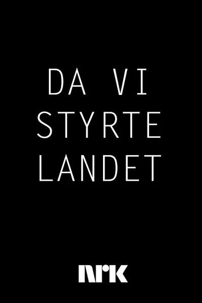 Da vi styrte landet poster