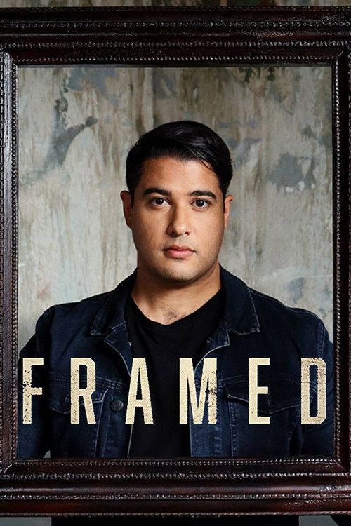 Framed poster