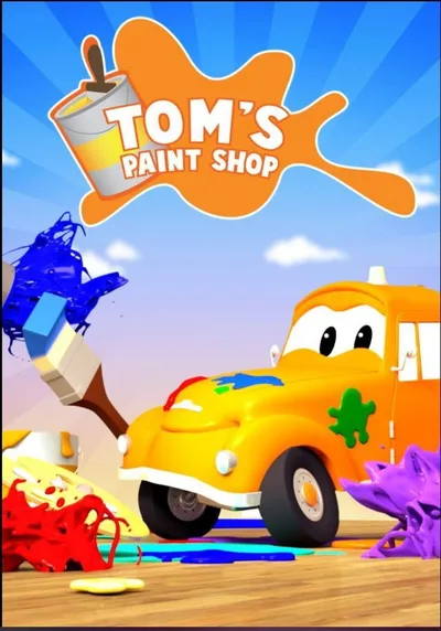 Tom's Paint Shop in Car City poster