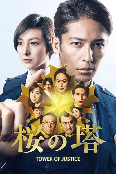 Cherry Blossom Tower poster