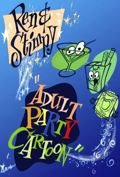 Ren & Stimpy 'Adult Party Cartoon' poster