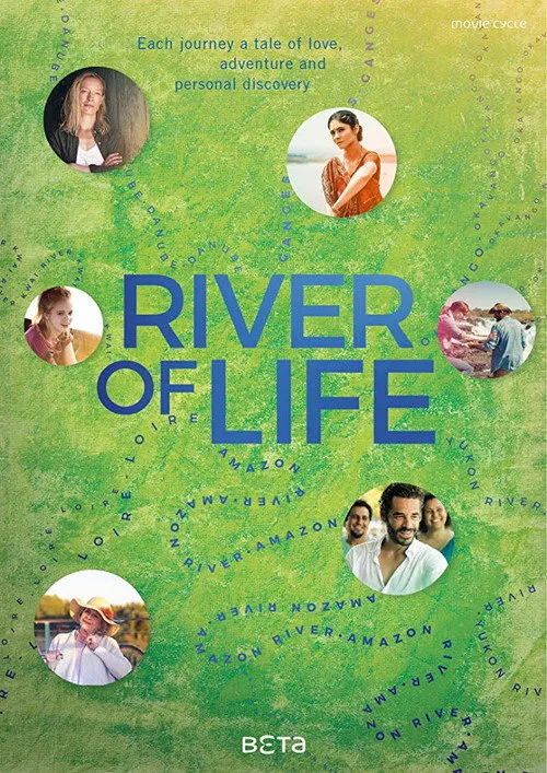 Fluss des Lebens poster