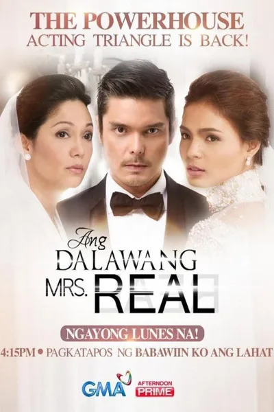 Ang dalawang Mrs. Real poster