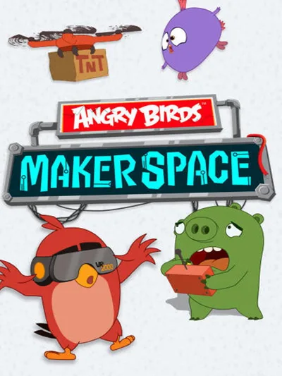 Angry Birds Makerspace poster