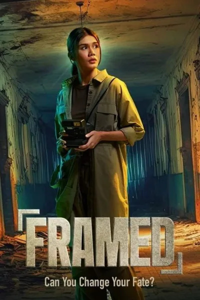 Framed poster