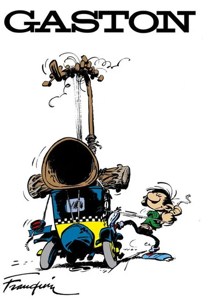 Gaston Lagaffe poster