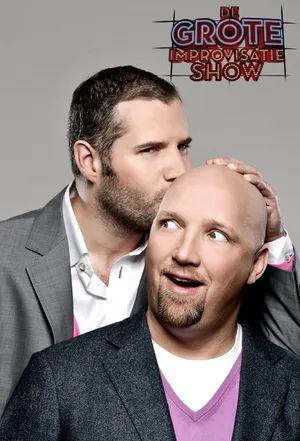 De grote improvisatieshow poster
