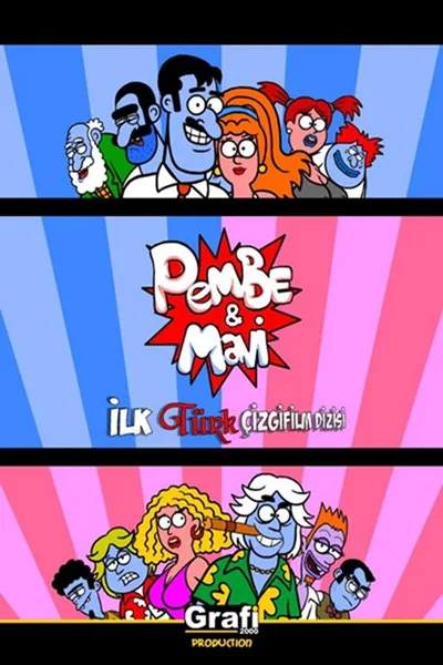 Pembe & Mavi poster