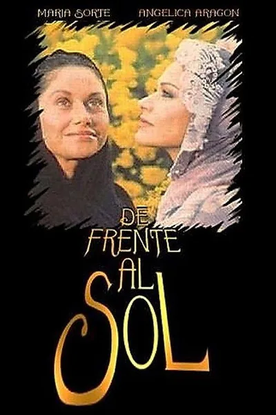 De frente al sol poster