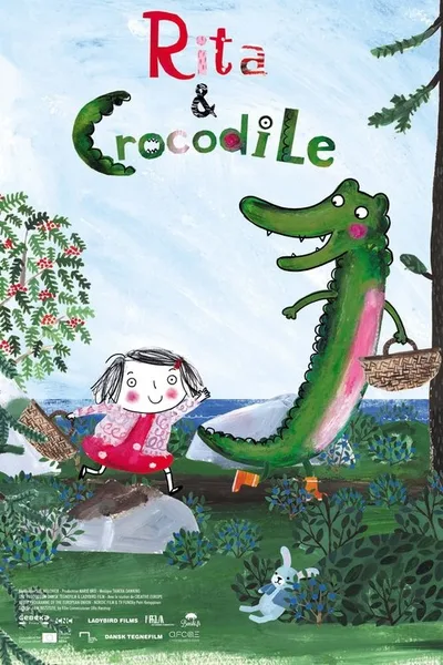 Rita og Krokodille poster