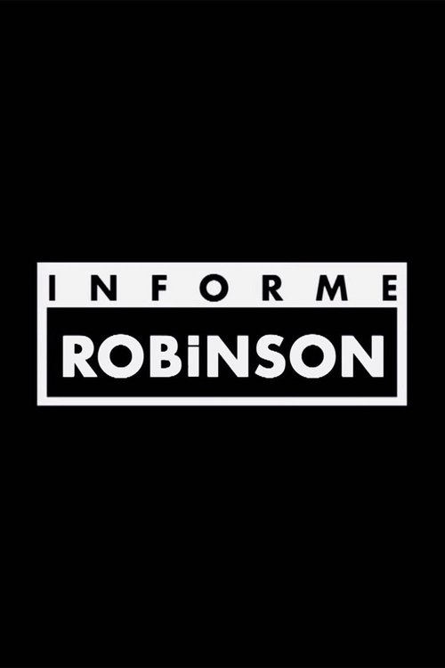 Informe Robinson poster