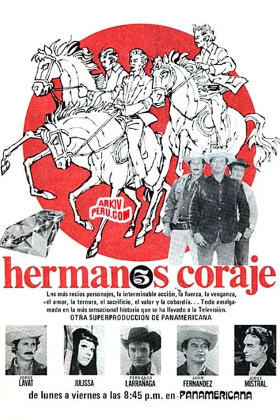 Los hermanos Coraje poster