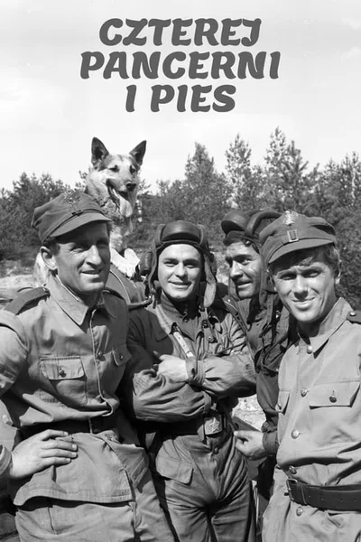 Czterej pancerni i pies poster