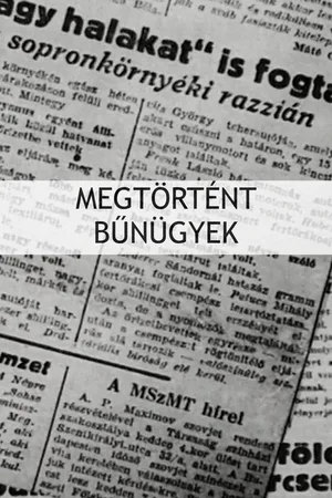 Megtörtént bünügyek poster