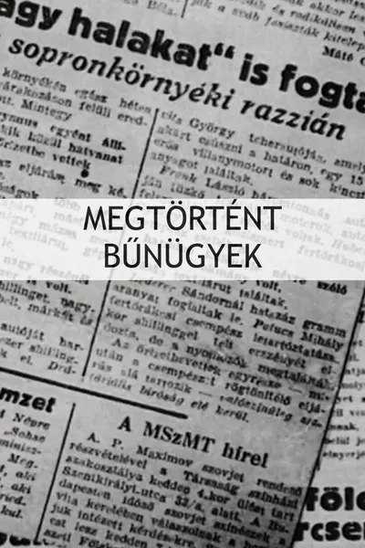 Megtörtént bünügyek poster