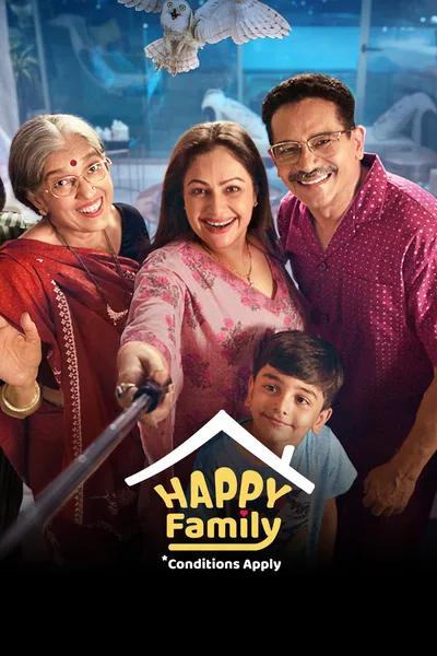 Happy Family Conditions Apply poster