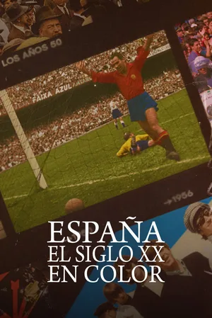 España, el siglo XX en color poster