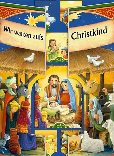 Wir warten auf's Christkind poster