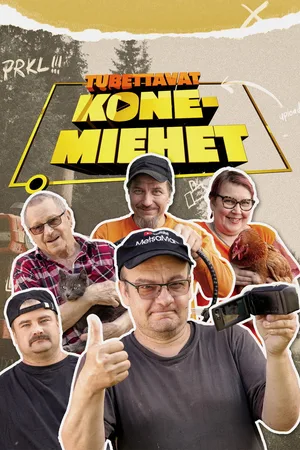 Tubettavat konemiehet poster