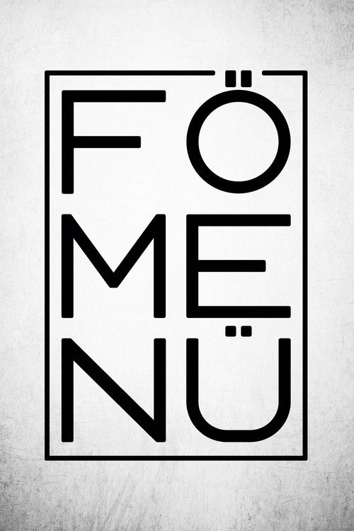 Fömenü poster