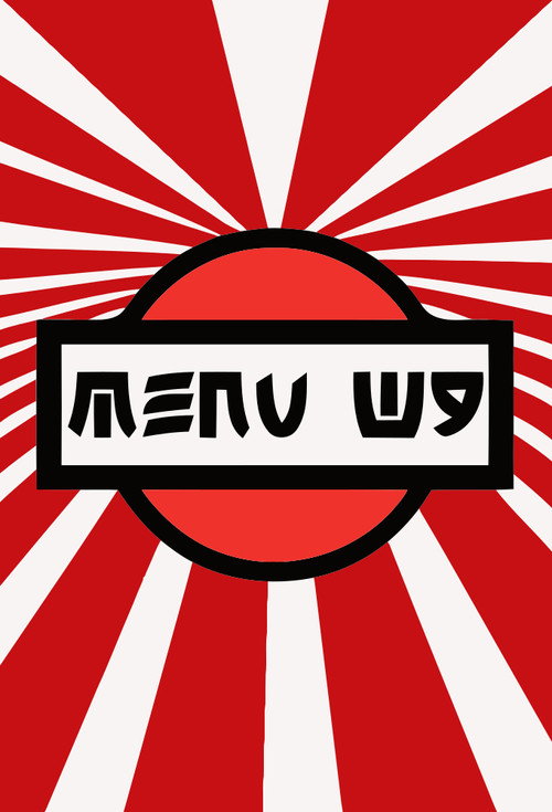 Menu W9 poster