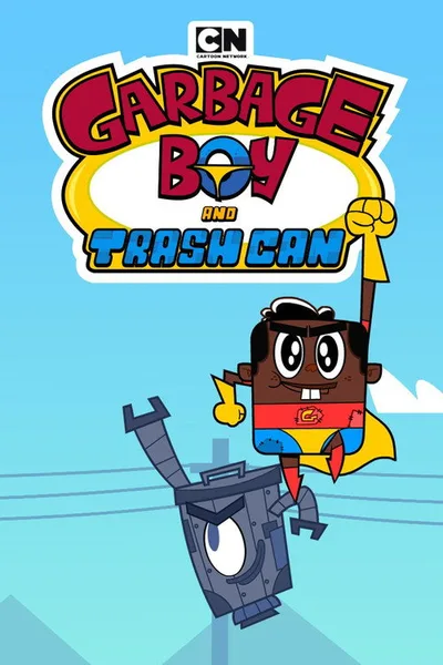 Garbage Boy and Trash Can poster
