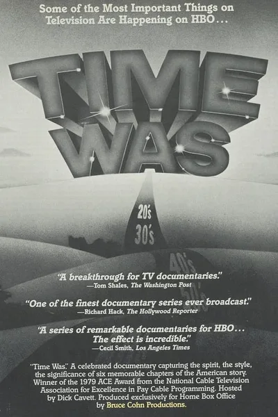 Time Was... poster