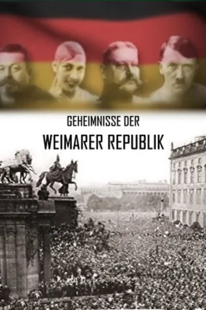 Geheimnisse der Weimarer Republik poster