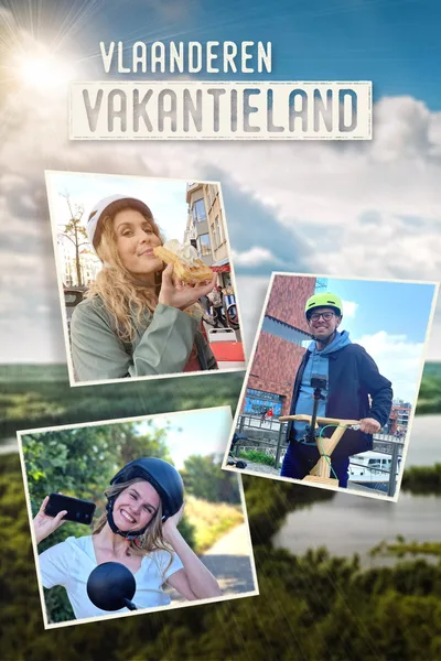 Vlaanderen vakantieland poster